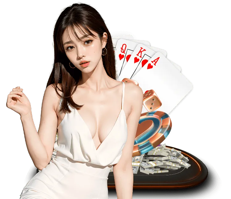 service_glamorous_casino_brunette_woman_cards_dice_1764743340667.png